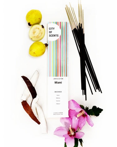 luxury organic home fragrances and home scents inspired by Miami made with organic essential oils