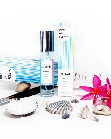 St Barth Collection luxury essential oil incense and room spray