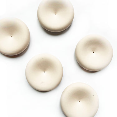 Luxury white incense burner organic